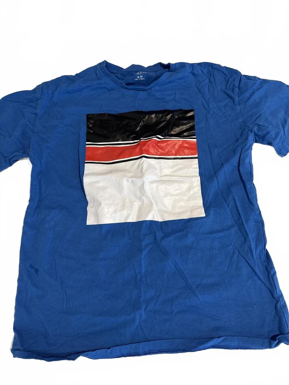 kidpik Graphic T-Shirt Blue Kid XL 14